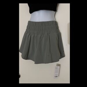 Gray Pleated Skort!